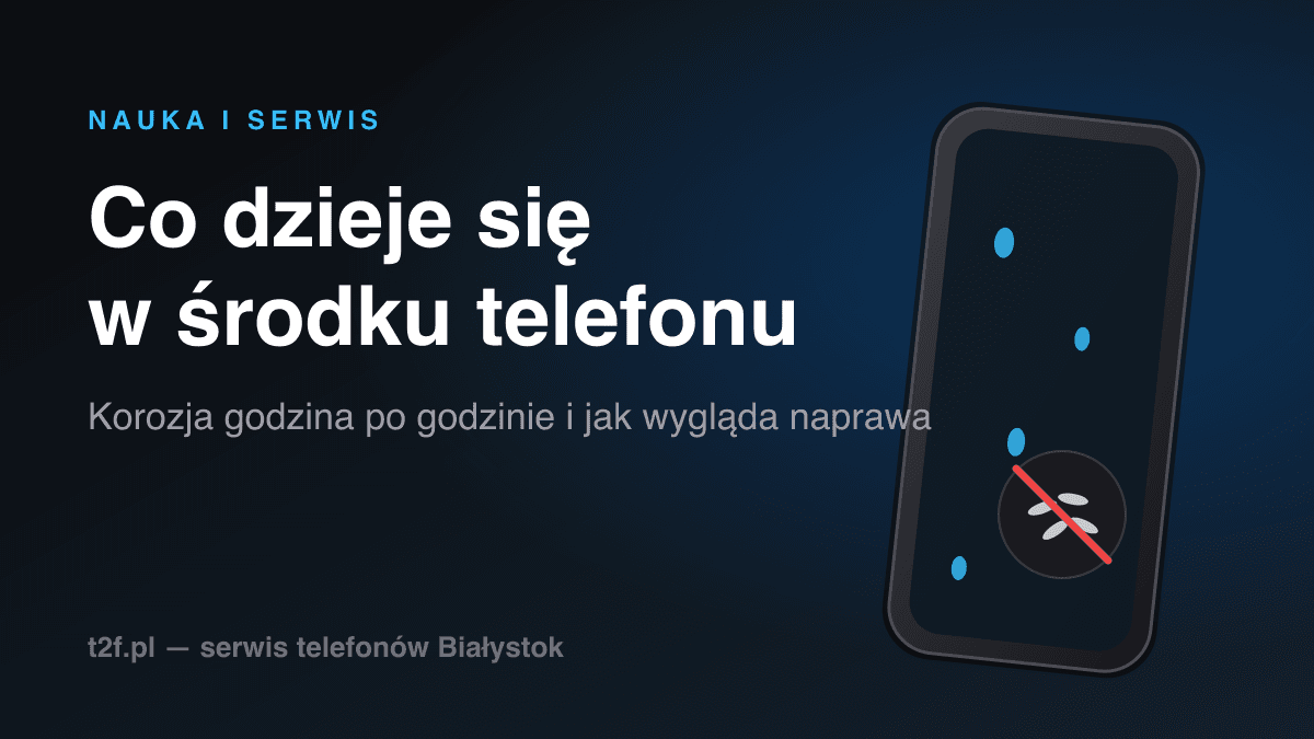 Telefon wpadł do wody podczas spływu kajakowego — co robić?
